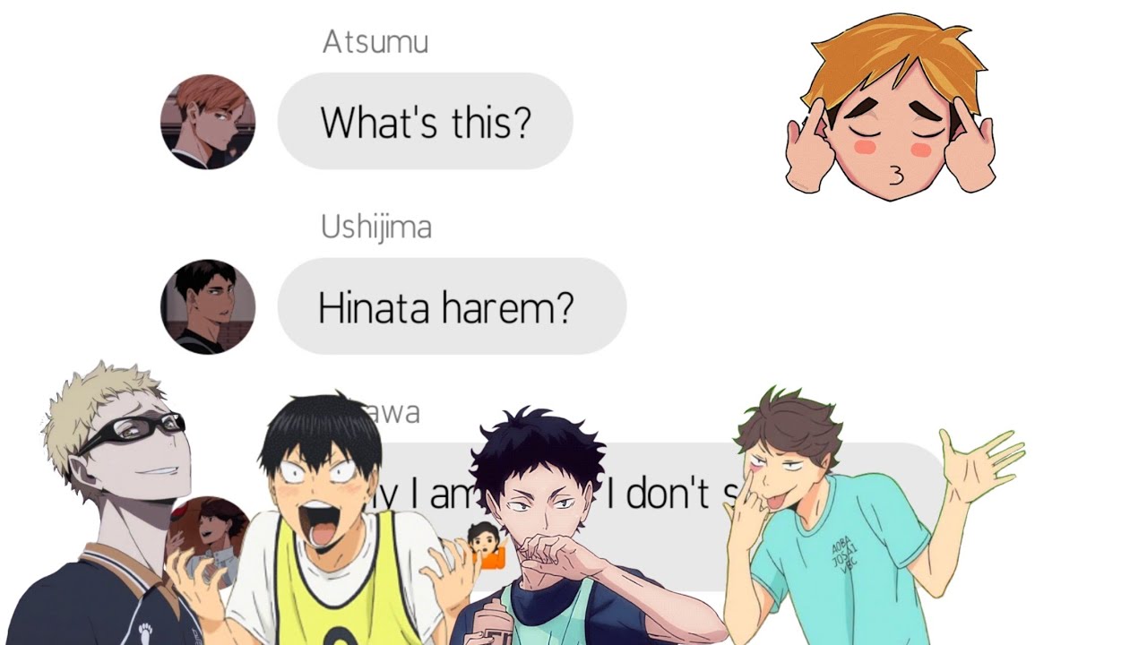 Haikyuu chat: Hinata harem