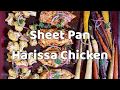 Sheet Pan Harissa Chicken Dinner