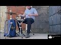 Carry-on Suitcase Drum Kit (Mchugh Custom Percussion)