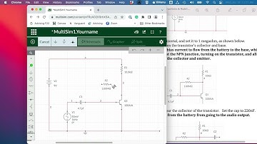 MultiSim 1 - Guitar Fuzz Circuit 3