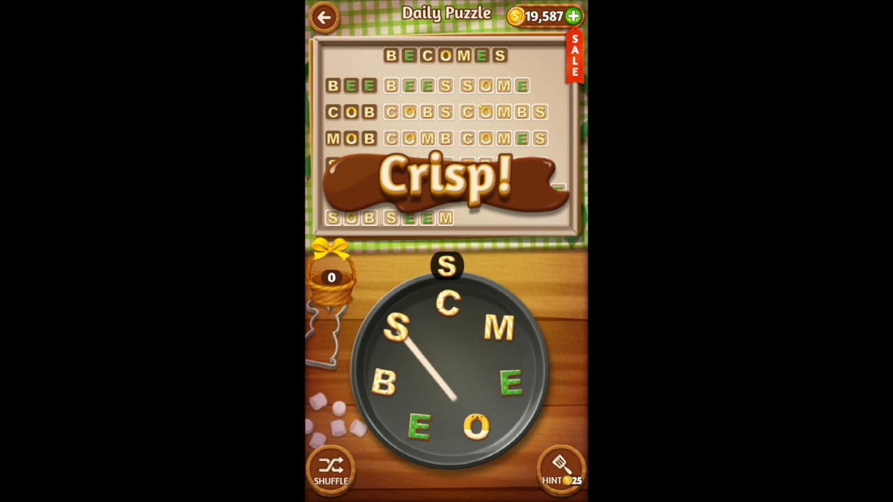 Word Cookies Daily Puzzle April 10 2019 Answers