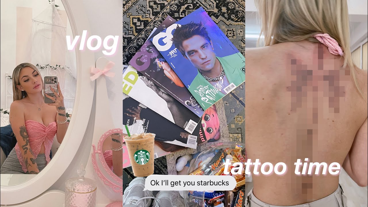 🎀VLOG: viaje express, me tatúo la espalda, girl talk… {recuperándome de un emotional breakdown 🤝}