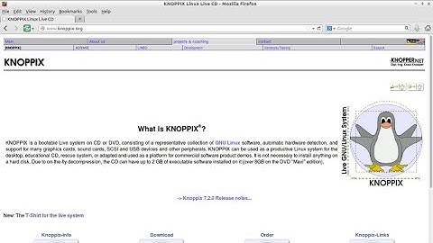 Knoppix 7.2 Distro of the Month