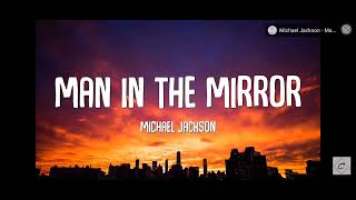 Michael Jackson - Man In The Mirror  - Lyrics - 1 Hour