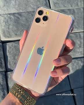 Чехол "Лед-голограмма", закаленное стекло - YouTube