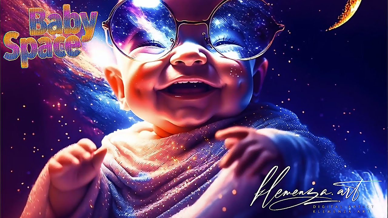 “COSMIC BABY (aka BABY SPACE)” By Morten Klementsen / klemenza.art