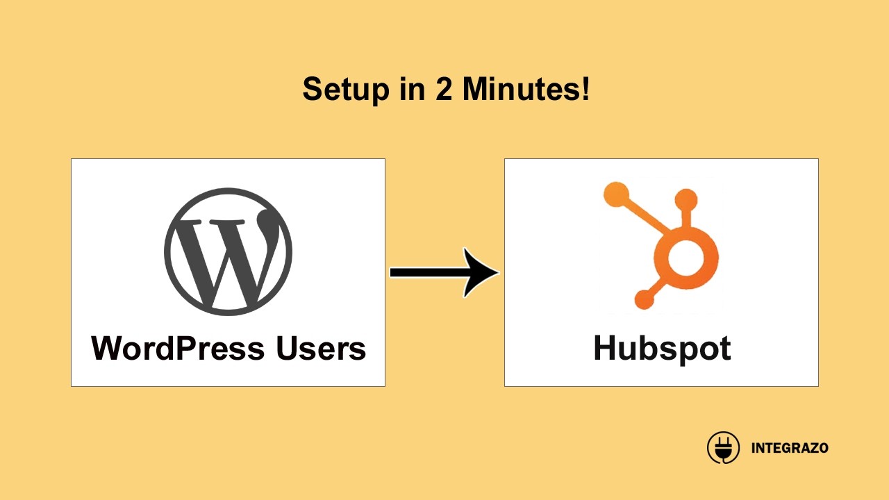 WordPress to HubSpot CRM Integration (Free Plugin) | Integrazo ...