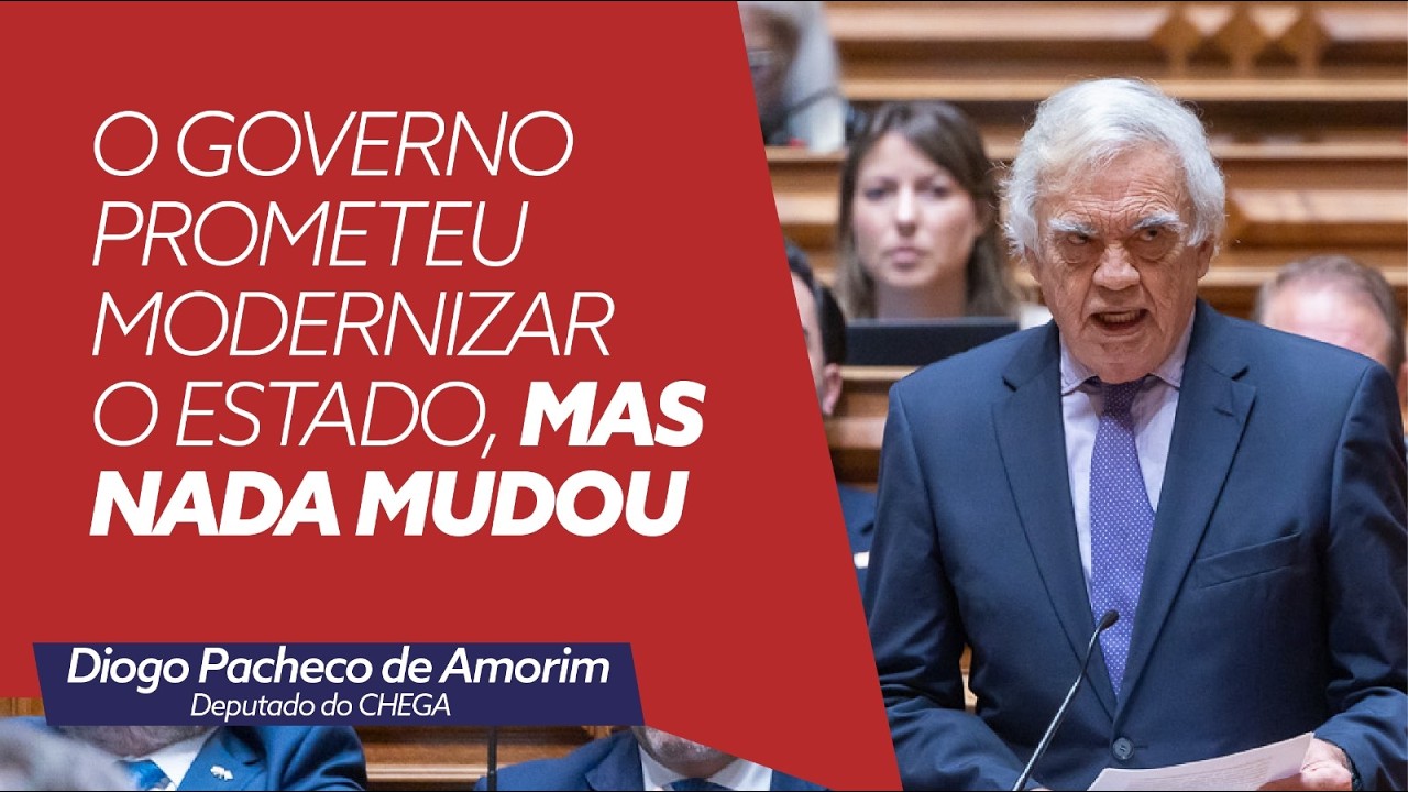 O Governo prometeu modernizar o Estado, mas nada mudou