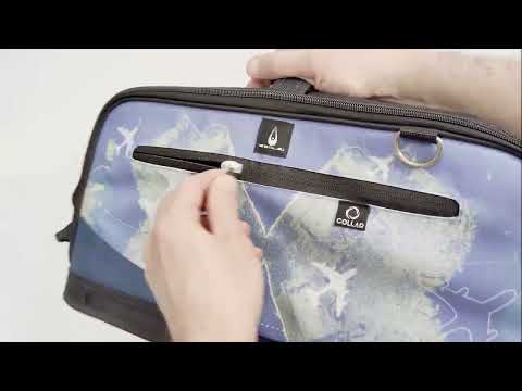 Сумка-переноска для літака COLLAR, 48х22х23 см, до 6 кг, видео 1