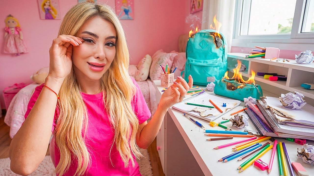 A Aninha Odiou Os Materias Escolares Que Eu Comprei Pra Ela!