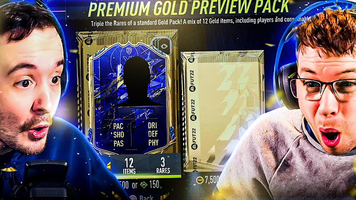TOTY PACKED IN A PREVIEW PACK OMG!!!!!!!!! FIFA22