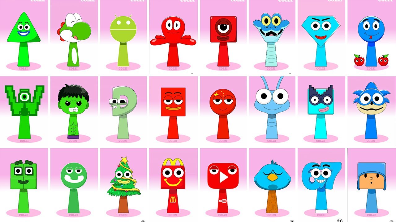 Incredibox Sprunki OC Phase 1 to Phase 4 Sally Square, Chat GPT, The Moon Wakes Up, Gary De snake