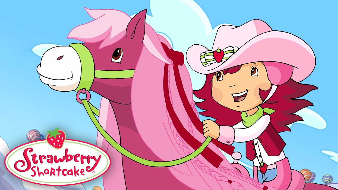 Strawberry Shortcake 🍓 Saddle Up Strawberry! 🍓 Full Episode