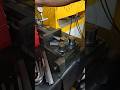 FULL 180 DEGREES IN FOLDING MIG WELDED STEEL SPECIMEN ON HYDRAULIC PRESSING MACHINE WITH 40MM FORMER