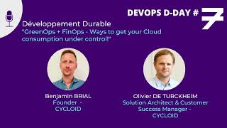 GreenOps + FinOps - Ways to get your Cloud consumption under control! - Cycloid - DEVOPS D-DAY #7