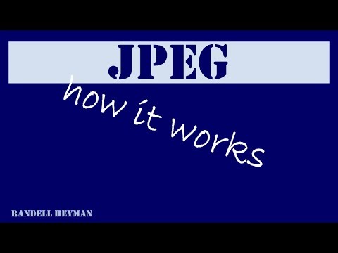 JPEG ทำงานอย่างไร