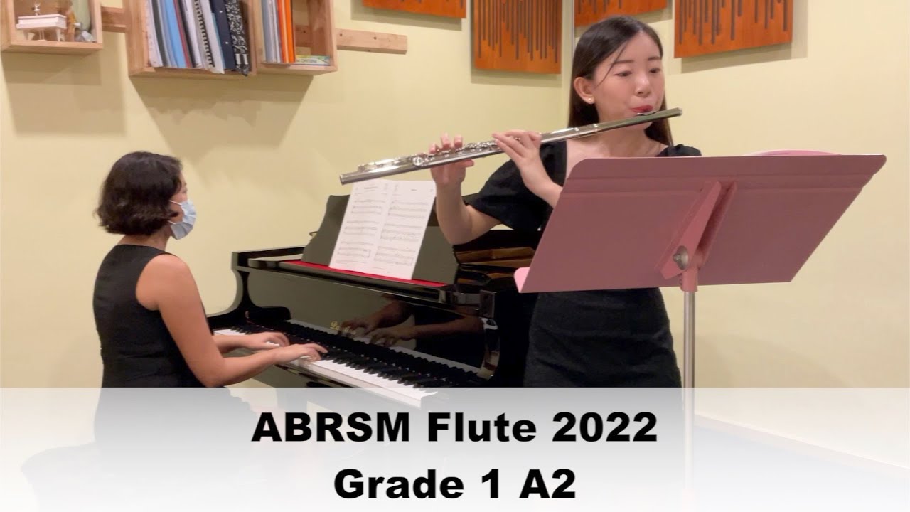 Minuet Grade 1 A2, ABRSM Flute Exam Pieces from 2022 YouTube