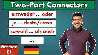 Two Part Connectors in German | Zweiteilige Konnektoren | German B1