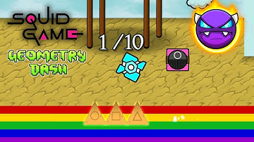 Squid Game Is In Geometry Dash! - GD Squid Game By Androxma