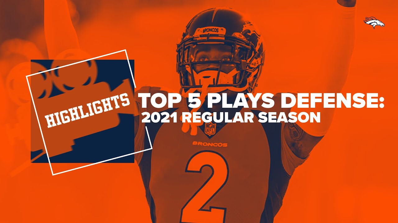 The Broncos' top five plays on defense | 2021 season highlights - YouTube