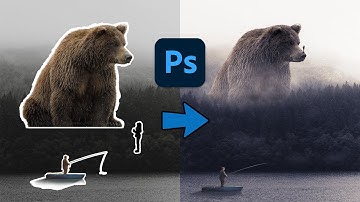 A GIANT BEAR: Photoshop Manipulation Tutorial