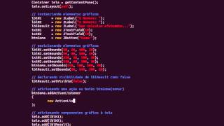 Curso de Java em Linux e Windows - [ Aula 23 ]  Mais ações com JButton