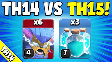 Best TH14 vs TH15 Attack Strategy for 3 STARS! Best TH14 Attack Strategy (Clash of Clans)