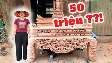 50 triệu Bộ Vua Bàn Thờ Gia Tiên Tam Cấp Có Nên Mua Không ? | Đồ Gỗ Thành Khuyên