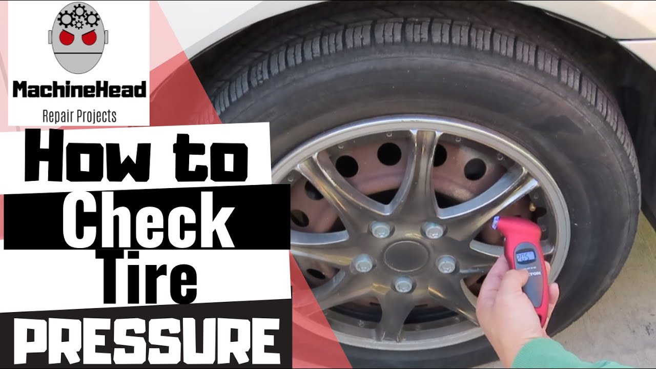 How to Check Tire Pressure (Basics) YouTube