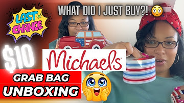 Unboxing Michael’s $10 Clearance Grab Bag | You Won’t Believe What’s Inside! 😱🎁