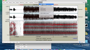 How to use Praat ( Voice Report Greek)