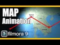 Indiana Jones Map Animation | Filmora Effects