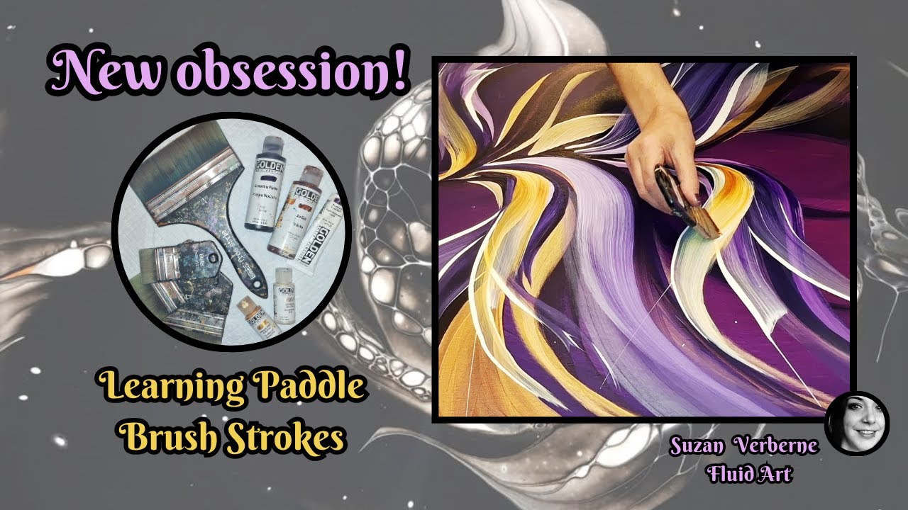 Учимся рисовать кистями-лопатками — мое новое увлечение!