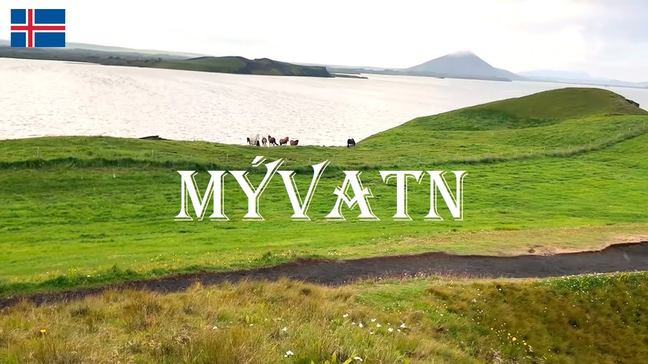 Myvatn Lake, Hverfjall Volcano Cone, Krafla Power Plant, Víti Crater Lake, North Iceland, Iceland