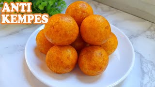 Anti Kempes Tapi Tetap Kopong - Bola Bola Ubi Isi Gula Merah (Kue Obi)