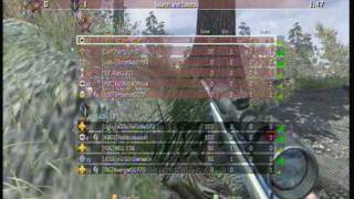 COD4 M40 Scoped Trickshot