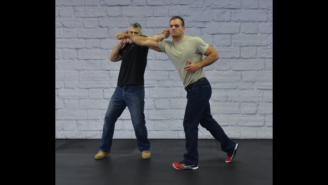Krav Maga Straight Attack Defenses: Moving Off The Line