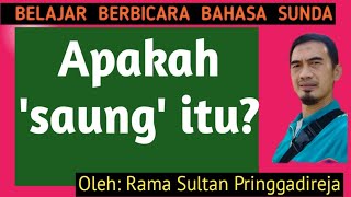Belajar Berbicara Bahasa Sunda: Apakah 'Saung' Itu?