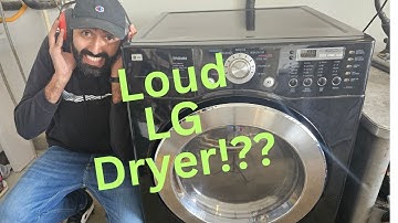 How To Easily Fix A Loud LG Dryer!