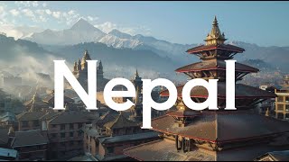 4K Spectacular views and relaxing music in Nepal-ネパールの絶景とリラックスできる音楽