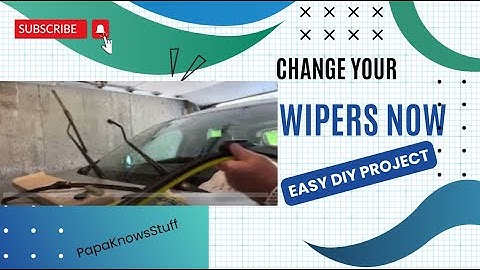 2017 Cadillac XT5 Front Windshield Wiper Replacement with Rain X Blades How To