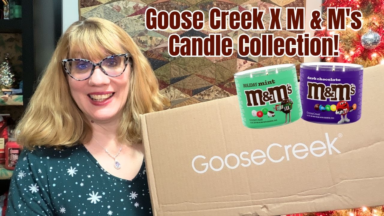 Goose Creek X M & M's Candle Collection!