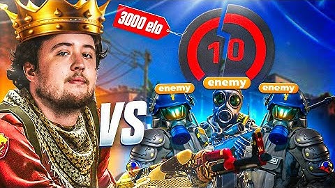 THIS IS THE DIFFERENCE BETWEEN ZYWOO AND 3K ELO FACEIT...