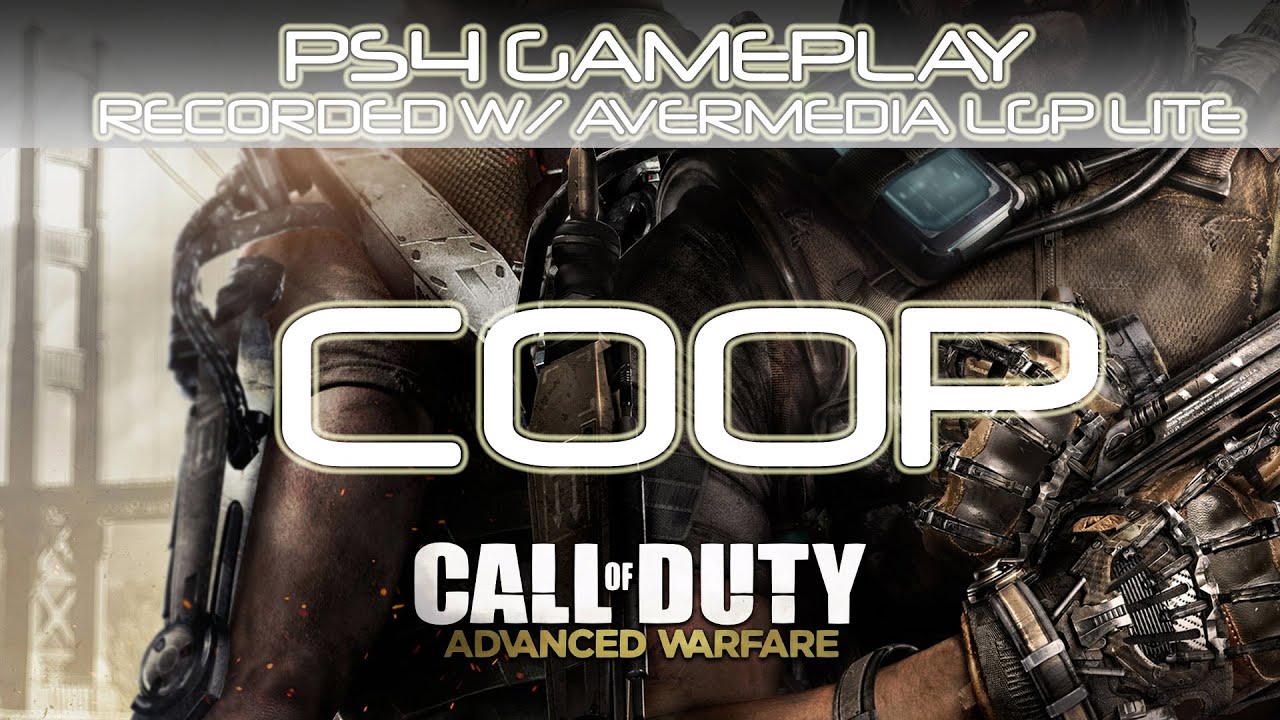 Call of duty Advanced Warfare PS4 Gameplay COOP EXO