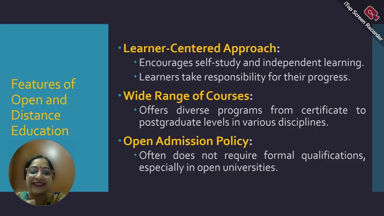 Open and Distance Education