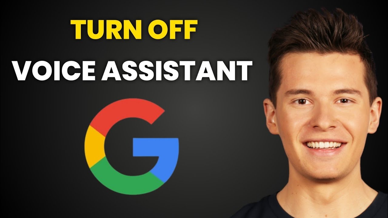 How to Turn Off Voice Asistent - YouTube