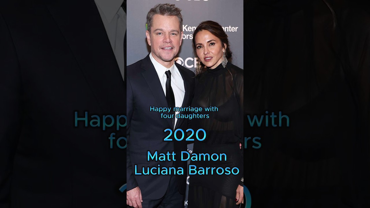 🌺 Matt Damon and Luciana Barroso love at first sight… 