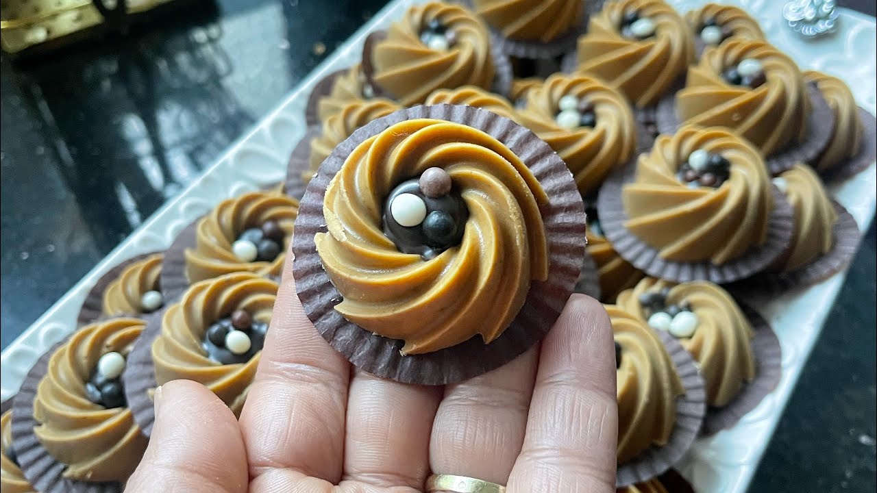 ✔️بربع كيلو من اللوز و فاقل من ساعة 💪اكثر من 40 حبة بدون فرن مذاق خطيير😋أروع حلوى للعيد باقل تكلفة💰