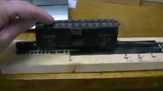 Coupler height & car weight gauge for model railroad