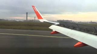 Easyjet Landing at CDG